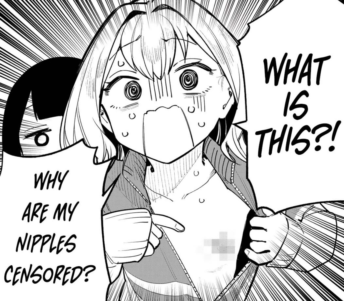 Why are my nipples censored?